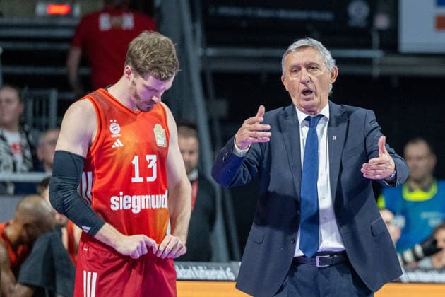 Head Coach Svetislav Persic FC Bayern Basketball , FC Bayern Basketball vs Fitness First Wuerzburg Baskets, BBL, Main Round, 25 01 2026 Munich Bavaria Germany Copyright: xkolbert-press UlrichxGamelx