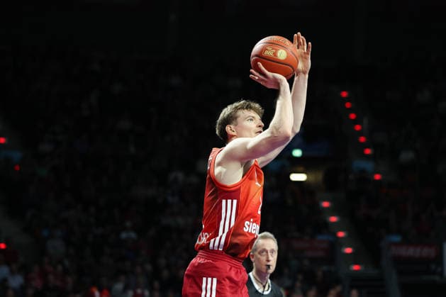 Justuz Hollatz FC Bayern Basketball, 21 , GER, FC Bayern Basketball vs Fitness First Wuerzburg Baskets, Basketball, easycredit Basketball Bundesliga, 17 Matchday, Season 2025 2026, 25 01 2026, GER, FC Bayern Basketball vs Fitness First Wuerzburg Baskets, Basketball, easycredit Basketball Bundesliga, 17 Matchday, Season 2025 2026, 25 01 2026 Munich Copyright: xEibner-Pressefoto JennixMaulx EP_JML