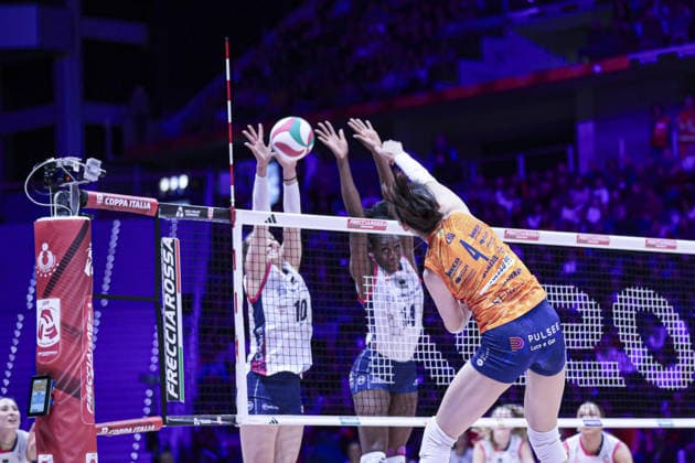 4 Zhu Ting (Imoco Conegliano) during Final - Prosecco Doc Imoco Conegliano vs Savino del Bene Scandicci, Volleyball Italian Women Cup match in Turin, Italy, January 25 2026  Copyright: xNorbertoxMaccagno IPAxSportx xipa-agency.netx xx IPA_70548363 IPA_Agency_IPA70548363