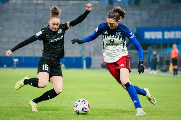 Football, Women, 1. BL, Hamburger SV - SGS Essen