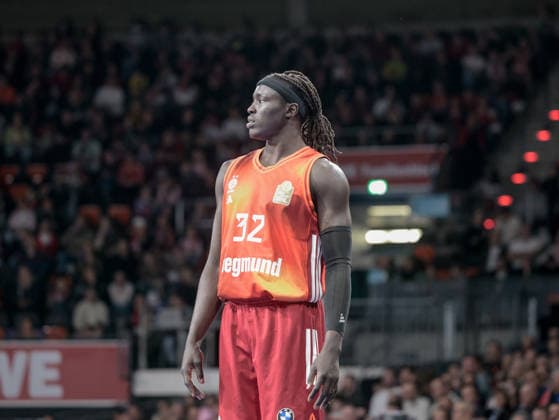 Germany Basketball, Basketball Bundesliga BBL 2025 26, 17 Matchday FC Bayern Basketball vs Fitness First Wuerzburg Baskets BMW Park Muenchen Wenyen Gabriel FC Bayern Muenchen, 32 Copyright: xChristopherxRupprechtx