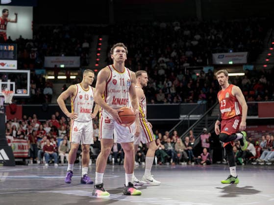 Germany Basketball, Basketball Bundesliga BBL 2025 26, 17 Matchday FC Bayern Basketball vs Fitness First Wuerzburg Baskets BMW Park Muenchen Brae Ivey Fitness First Wuerzburg Baskets, 11 Copyright: xChristopherxRupprechtx