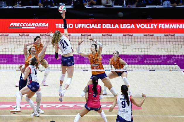 Camilla Weitzel (Scandicci) during Coppa Italia Frecciarossa Final 2026 match between Prosecco Doc Imoco Conegliano and Savino Del Bene Scandicci at Inalpi Arena, Torino, Italy on January 25, 2026 during Final - Prosecco Doc Imoco Conegliano vs Savino del Bene Scandicci, Volleyball Italian Women Cup match in Turin, Italy, January 25 2026  Copyright: xValerioxOrigo IPAxSportx xipa-agency.netx xx IPA_70548853 IPA_Agency_IPA70548853