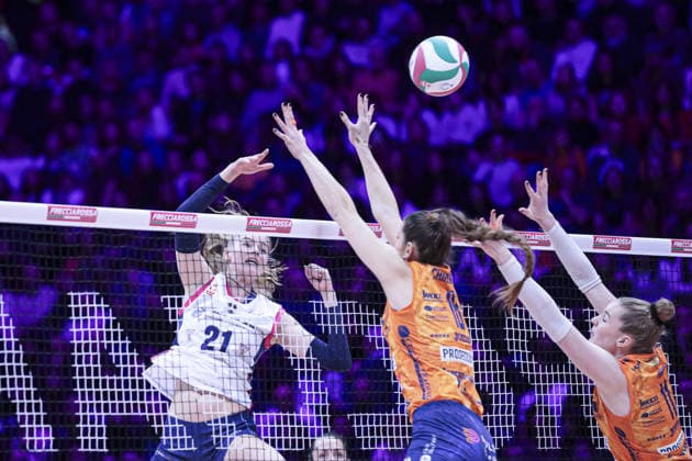 VOLLEY - Coppa Italia Femminile - Final - Prosecco Doc Imoco Conegliano vs Savino del Bene Scandicci 21 Camilla Weitzel (Savino Del Bene Scandicci) during Final - Prosecco Doc Imoco Conegliano vs Savino del Bene Scandicci, Volleyball Italian Women Cup match in Turin, Italy, January 25 2026 Turin Italy  Copyright: xIPAxSport ABACAx