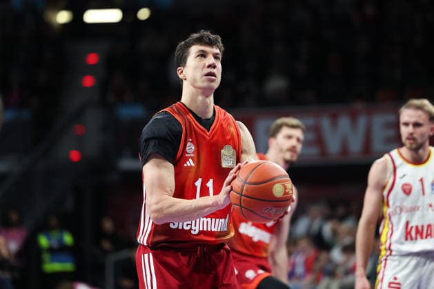 Vladimir Lucic FC Bayern Basketball, 11 , GER, FC Bayern Basketball vs Fitness First Wuerzburg Baskets, Basketball, easycredit Basketball Bundesliga, 17 Matchday, Season 2025 2026, 25 01 2026, GER, FC Bayern Basketball vs Fitness First Wuerzburg Baskets, Basketball, easycredit Basketball Bundesliga, 17 Matchday, Season 2025 2026, 25 01 2026 Munich Copyright: xEibner-Pressefoto JennixMaulx EP_JML