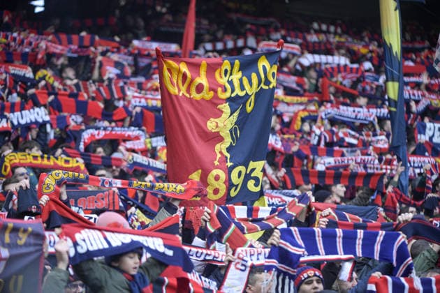 GENOA S SUPPORTERS during Genoa CFC vs Bologna FC, Italian soccer Serie A match in Genoa, Italy, January 25 2026  Copyright: xJacopoxCane IPAxSportx xipa-agency.netx xx IPA_70549964 IPA_Agency_IPA70549964