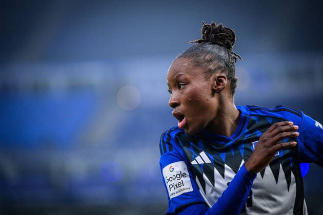 Soccer I Women I Season 2025 2026 I Bundesliga I 15 Matchday I Hamburger SV SGS Essen I 25 01 2026 Magou DoucourÃ 2, Hamburger SV Hamburg Volksparkstadion Hamburg Germany Copyright: xLobecax xHenningxRohlfsx