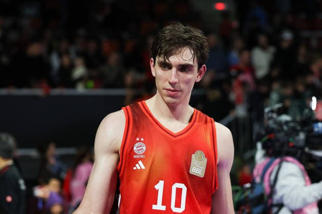 Justinian Jessup FC Bayern Basketball, 10 after the match, GER, FC Bayern Basketball vs Fitness First Wuerzburg Baskets, Basketball, easycredit Basketball Bundesliga, Matchday 17, Season 2025 2026, 25 01 2026, GER, FC Bayern Basketball vs Fitness First Wuerzburg Baskets, Basketball, easycredit Basketball Bundesliga, Matchday 17, Season 2025 2026, 25 01 2026 Munich Copyright: xEibner-Pressefoto JennixMaulx EP_JML