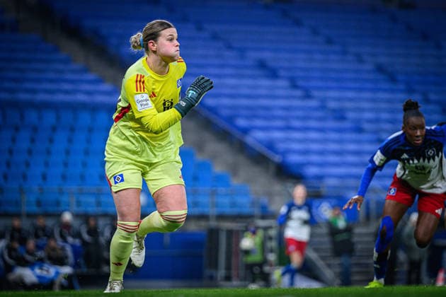 Soccer I Women I Season 2025 2026 I Bundesliga I 15 Matchday I Hamburger SV SGS Essen I 25 01 2026 Lea Paulick 25, Hamburger SV Hamburg Volksparkstadion Hamburg Germany Copyright: xLobecax xHenningxRohlfsx