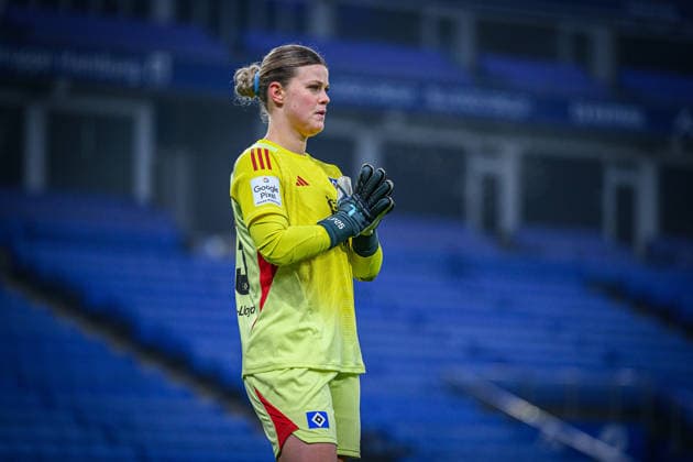 Soccer I Women I Season 2025 2026 I Bundesliga I 15 Matchday I Hamburger SV SGS Essen I 25 01 2026 Lea Paulick 25, Hamburger SV Hamburg Volksparkstadion Hamburg Germany Copyright: xLobecax xHenningxRohlfsx