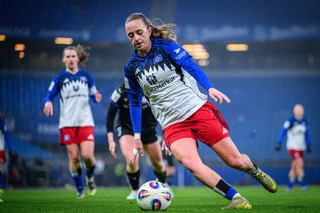 Soccer I Women I Season 2025 2026 I Bundesliga I 15 Matchday I Hamburger SV SGS Essen I 25 01 2026 Victoria Schulz 19, Hamburger SV Hamburg Volksparkstadion Hamburg Germany Copyright: xLobecax xHenningxRohlfsx