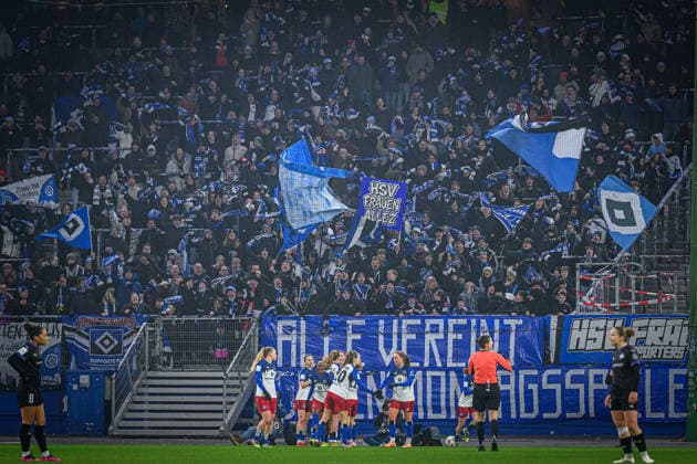 Soccer I Women I Season 2025 2026 I Bundesliga I 15 Matchday I Hamburger SV SGS Essen I 25 01 2026 Sophie Hillebrand 22, Hamburger SV Hamburg Volksparkstadion Hamburg Germany Copyright: xLobecax xHenningxRohlfsx