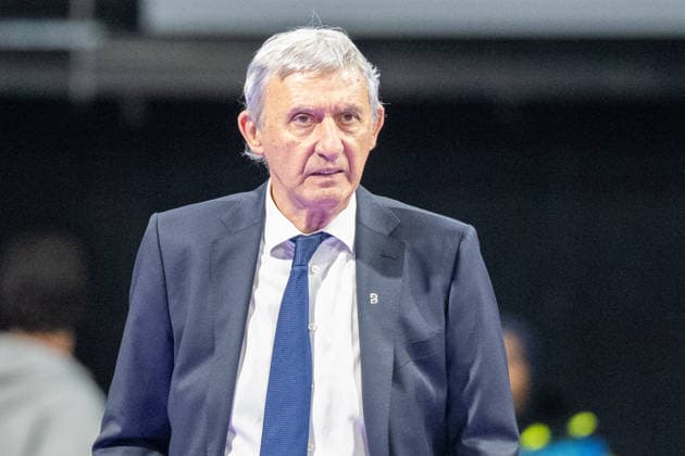 Head Coach Svetislav Persic FC Bayern Basketball , FC Bayern Basketball vs Fitness First Wuerzburg Baskets, BBL, Main Round, 25 01 2026 Munich Bavaria Germany Copyright: xkolbert-press UlrichxGamelx
