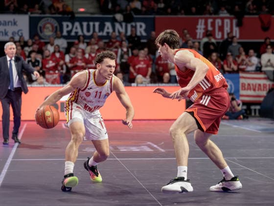 Germany Basketball, Basketball Bundesliga BBL 2025 26, 17 Matchday FC Bayern Basketball vs Fitness First Wuerzburg Baskets BMW Park Muenchen Brae Ivey Fitness First Wuerzburg Baskets, 11 Copyright: xChristopherxRupprechtx