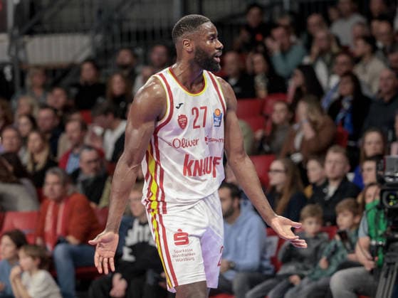 Germany Basketball, Basketball Bundesliga BBL 2025 26, 17 Matchday FC Bayern Basketball vs Fitness First Wuerzburg Baskets BMW Park Muenchen Eddy Edigin Fitness First Wuerzburg Baskets, 27 Copyright: xChristopherxRupprechtx