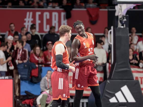 Germany Basketball, Basketball Bundesliga BBL 2025 26, 17 Matchday FC Bayern Basketball vs Fitness First Wuerzburg Baskets BMW Park Muenchen Wenyen Gabriel FC Bayern Muenchen, 32 Copyright: xChristopherxRupprechtx