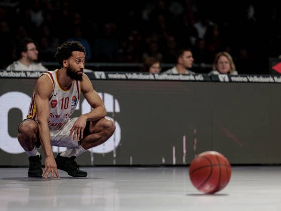 Germany Basketball, Basketball Bundesliga BBL 2025 26, 17 Matchday FC Bayern Basketball vs Fitness First Wuerzburg Baskets BMW Park Muenchen Davion Mintz Fitness First Wuerzburg Baskets, 10 Copyright: xChristopherxRupprechtx