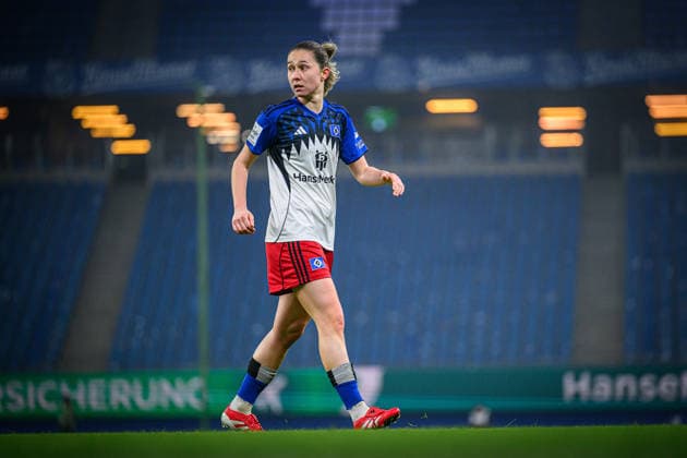 Soccer I Women I Season 2025 2026 I Bundesliga I 15 Matchday I Hamburger SV SGS Essen I 25 01 2026 Maria Mikolajova 27, Hamburger SV Hamburg Volksparkstadion Hamburg Germany Copyright: xLobecax xHenningxRohlfsx