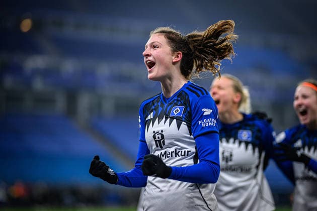 Soccer I Women I Season 2025 2026 I Bundesliga I 15 Matchday I Hamburger SV SGS Essen I 25 01 2026 Lotta Wrede 32, Hamburger SV Hamburg Volksparkstadion Hamburg Germany Copyright: xLobecax xHenningxRohlfsx