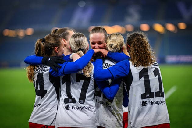 Soccer I Women I Season 2025 2026 I Bundesliga I 15 Matchday I Hamburger SV SGS Essen I 25 01 2026 Goal by Sophie Hillebrand 22, Hamburger SV Hamburg Volksparkstadion Hamburg Germany Copyright: xLobecax xHenningxRohlfsx
