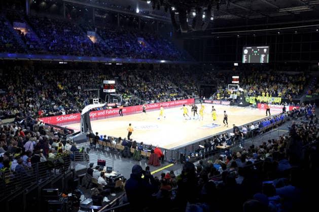 DEU, easyCredit BBL, ALBA vs BMA365 Bamberg Baskets, 25 01 2026, Max Schmeling Halle, Berlin, DEU, easyCredit BBL, ALBA vs BMA365 Bamberg Baskets, im Bild Hallenuebersicht nordphotoxGmbHx xEngler nph00076