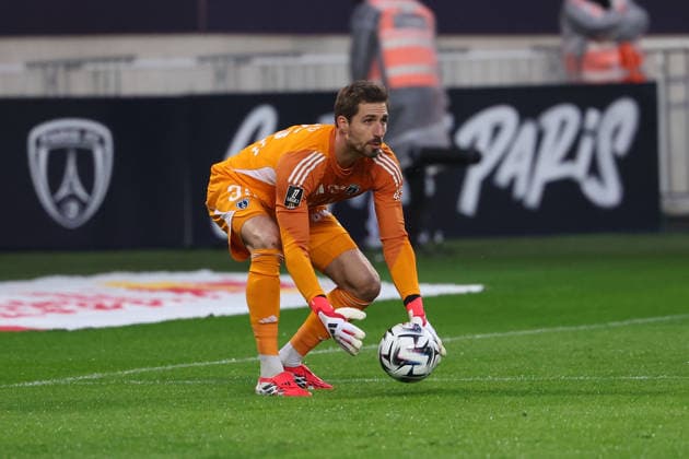 FBL FRA La LIGUE1 Paris FC Angers SCO golakeeper Kevin Trapp Paris FC during the French L1 football match between Paris FC an Angers SCO at Stade Jean Bouin on January 25, 2026 in Paris France Copyright: JoaquimxFerreira