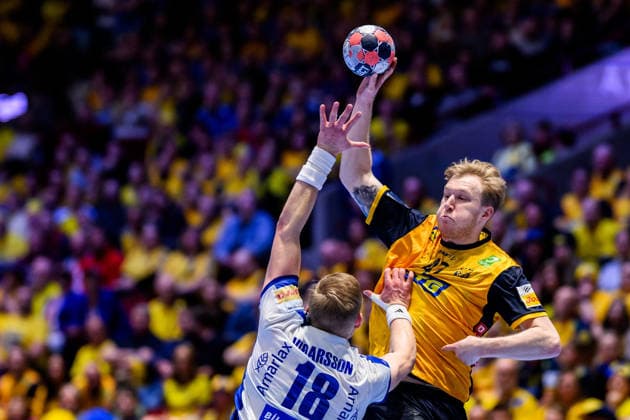 Handball, European Championship, Iceland - Sweden