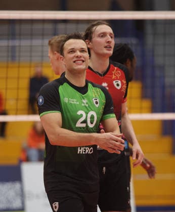 Ludwigsburg , 1 Bundesliga Volleyball Barock Volleys MTV Ludwigsburg vs WWK Volleys Herrsching , Jeffrey Klok Barockvolleys