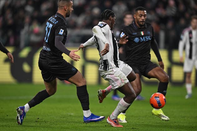 Football, Italy, Juventus Turin - SSC Napoli