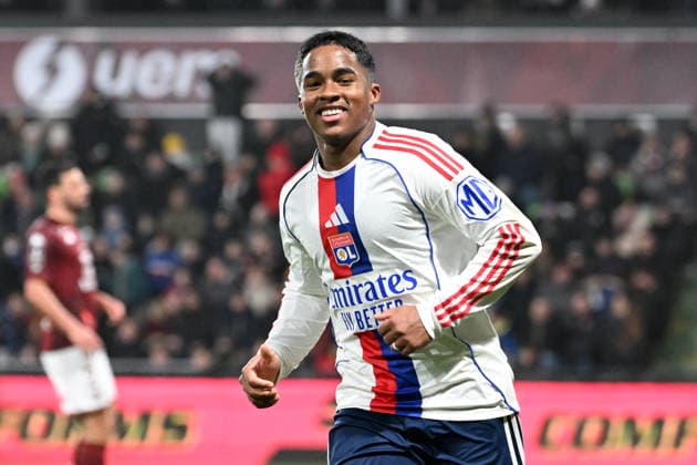 FC Metz v Olympique Lyonnais - Ligue 1 McDonald s 2025 2026 09 ENDRICK Felipe Moreira de Sousa (ol) during the Ligue 1 McDonald s match between Metz and Lyon at Stade Saint-Symphorien on January 25, 2026 in Metz, France. Metz France  Copyright: xFEPx 776348258