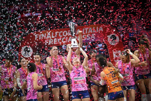 January 25, 2026, Turin, Turin, Italy: Turin, 25th january 2026. .LVF Coppa Italia Frecciarossa Italian Volley Final: Savino Del Bene Scandicci - Prosecco DOC A. Carraro Imoco Conegliano Turin Italy - ZUMAm214 20260125_zip_m214_011 Copyright: xMatteoxSeccix
