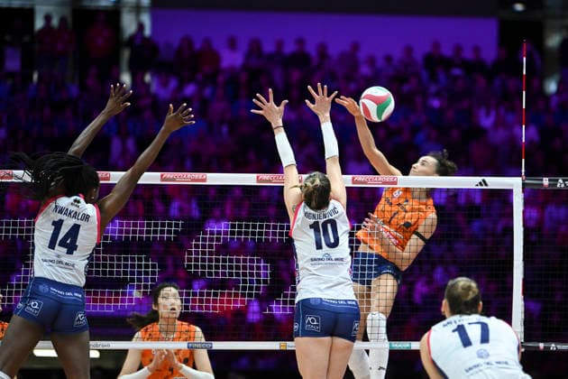 January 25, 2026, Turin, Turin, Italy: Turin, 25th january 2026. .LVF Coppa Italia Frecciarossa Italian Volley Final: Savino Del Bene Scandicci - Prosecco DOC A. Carraro Imoco Conegliano Turin Italy - ZUMAm214 20260125_zip_m214_017 Copyright: xMatteoxSeccix