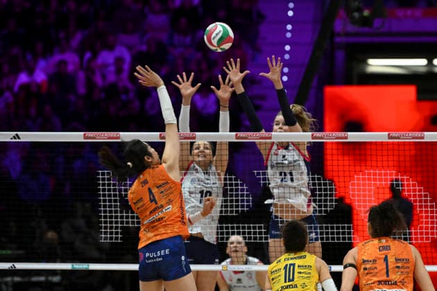 January 25, 2026, Turin, Turin, Italy: Turin, 25th january 2026. .LVF Coppa Italia Frecciarossa Italian Volley Final: Savino Del Bene Scandicci - Prosecco DOC A. Carraro Imoco Conegliano Turin Italy - ZUMAm214 20260125_zip_m214_028 Copyright: xMatteoxSeccix