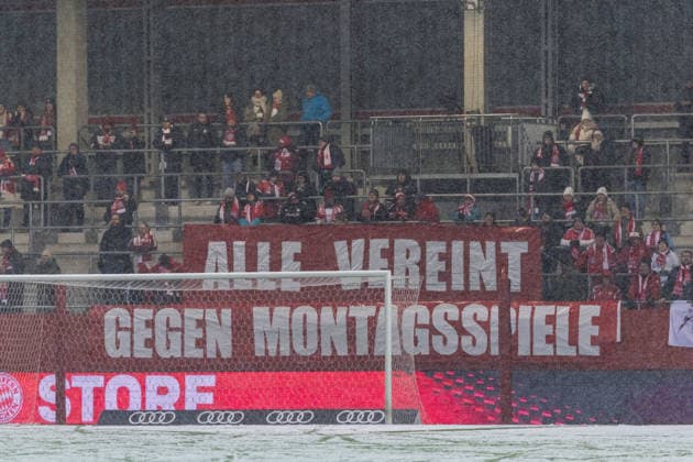 GOOGLE PIXEL Womens Bundesliga FC Bayern Munich RB Leipzig 25 01 2026 Banner of FC Bayern Munich Fans All United Against Monday Matches GOOGLE PIXEL Womens Bundesliga, FC Bayern Munich RB Leipzig, Munich, FC Bayern Campus on 25 01 2026 DFB REGULATIONS PROHIBIT ANY USE OF PHOTOGRAPHS AS IMAGE SEQUENCES AND OR QUASI VIDEO Copyright: xBEAUTIFULxSPORTS Wunderlx
