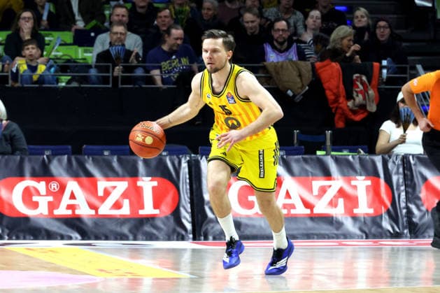 DEU, easyCredit BBL, ALBA vs BMA365 Bamberg Baskets, 25 01 2026, Max Schmeling Halle, Berlin, DEU, easyCredit BBL, ALBA vs BMA365 Bamberg Baskets, in the picture Martin Hermannsson ALBA Berlin 15 nordphotoxGmbHx xEngler nph00076