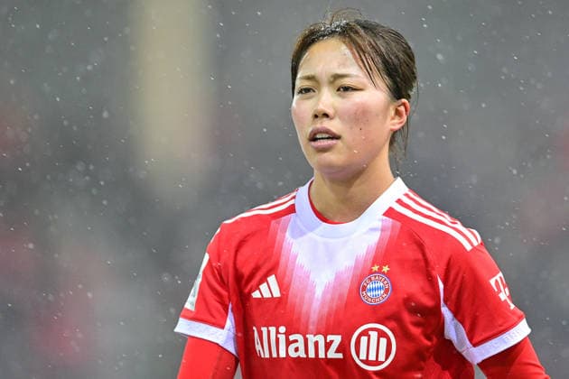 Momoko TANAKINAWA FC Bayern Muenchen, FCB, 18 Portraet, Portrait, Einzelbild, Aktion, Action, 25 01 2026, München Deutschland , Fußball, Google Pixel Frauen Bundesliga, FC Bayern München RB Leipzig, DFB DFL REGULATIONS PROHIBIT ANY USE OF PHOTOGRAPHS AS IMAGE SEQUENCES AND OR QUASI VIDEO xslx