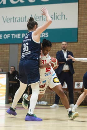 No 31 Oceane Noemie Monpierre GiroLive Panthers Osnabrück 59 55 SYNTAINICS MBC 1 DBBL 16 Matchday 1DBBL Panthers vs SYNTAINICS