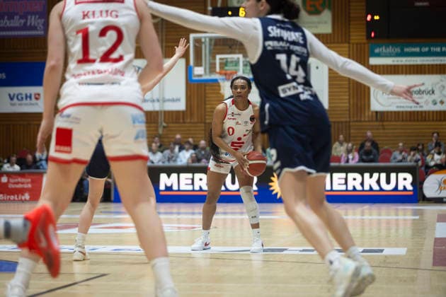 No 0 Taylor Valladay GiroLive Panthers Osnabrück 59 55 SYNTAINICS MBC 1 DBBL 16 Matchday 1DBBL Panthers vs SYNTAINICS