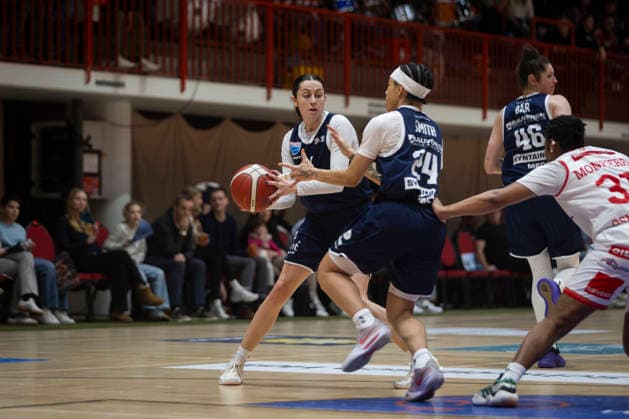No 14 Katelyn Shumate GiroLive Panthers Osnabrück 59 55 SYNTAINICS MBC 1 DBBL 16 Matchday 1DBBL Panthers vs SYNTAINICS