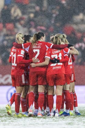 GOOGLE PIXEL Womens Bundesliga FC Bayern Munich RB Leipzig 25 01 2026 Celebration for 2 0 by Franziska Kett FC Bayern Munich, 20 GOOGLE PIXEL Womens Bundesliga, FC Bayern Munich RB Leipzig, Munich, FC Bayern Campus on 25 01 2026 DFB REGULATIONS PROHIBIT ANY USE OF PHOTOGRAPHS AS IMAGE SEQUENCES AND OR QUASI VIDEO Copyright: xBEAUTIFULxSPORTS Wunderlx