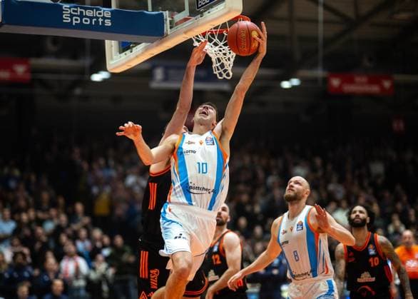 BASKETBALL EASYCREDIT BBL 17 GAME DAY SCIENCE CITY JENA RASTA VECHTA FOR EDITORIAL PURPOSES ONLY p 25 01 2026 Jena Basketball easyCredit BBL 1 Basketball Bundesliga Saison 2025 2026 17 Spieltag Sparkassen Arena Science City Jena RASTA Vechta im Foto Joe Wieskamp 10 Science City Jena Germany Thueringen Jena Copyright SaschaxFromm Copyright: SaschaxFromm doc84agm8pjo3s1mng5tvov ,EDITORIAL USE ONLY Copyright: SaschaxFromm