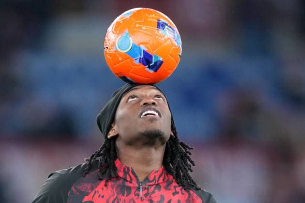 AC Milan™s Rafael Leao during the Serie A EniLive soccer match between Roma and Milan at the Rome s Olympic stadium, Italy - Sunday January 25, 2026 - Soccer ( Photo by Alfredo Falcone LaPresse )  Copyright: xAlfredoxFalcone LaPressex