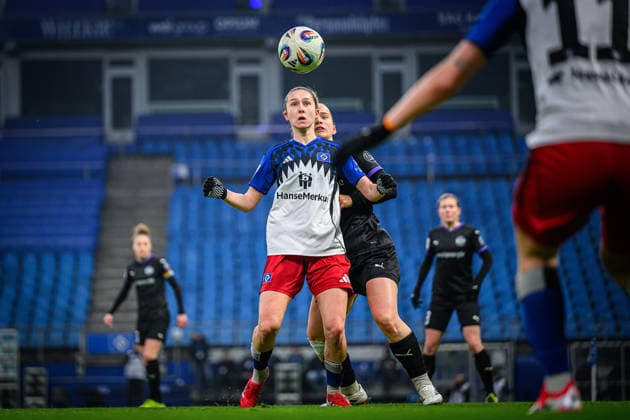 Soccer I Women I Season 2025 2026 I Bundesliga I 15 Matchday I Hamburger SV SGS Essen I 25 01 2026 Maria Mikolajova 27, Hamburger SV Hamburg Volksparkstadion Hamburg Germany Copyright: xLobecax xHenningxRohlfsx