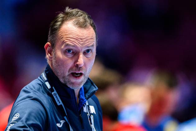 260125 Head coach Dagur Sigurdsson of Croatia during the EHF European Handball Championship main round match between Switzerland and Croatia on January 25, 2026 in Malmö Photo Petter Arvidson BILDBYRAN kod PA PA1139 handball handball handball handballs em 2026 schweiz croatia ehf european handball championship switzerland kroatien bbeng grappa33  Copyright: PETTERxARVIDSON BB260125PA227