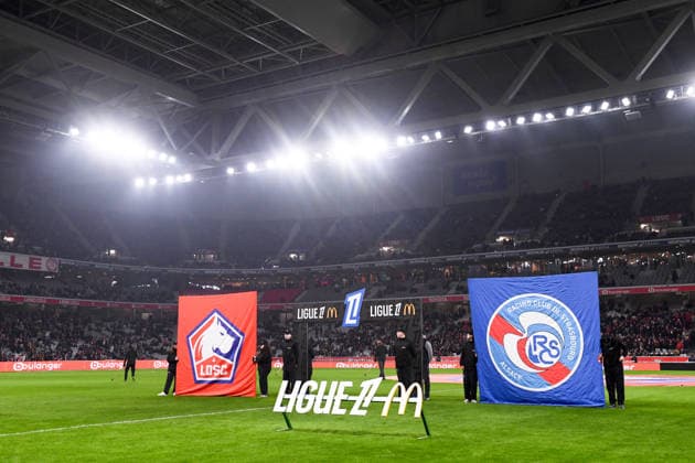 LOSC Lille v RC Strasbourg Alsace - Ligue 1 McDonald s 2025 2026 illustration during the Ligue 1 McDonald s match between Lille and Strasbourg at Stade Pierre Mauroy on January 25, 2026 in Lille, France. Lille France  Copyright: xFEPx 776348262