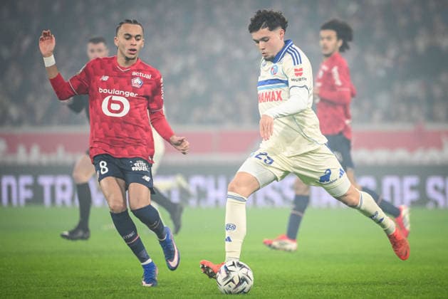 Football, France, OSC Lille - Racing Strasbourg