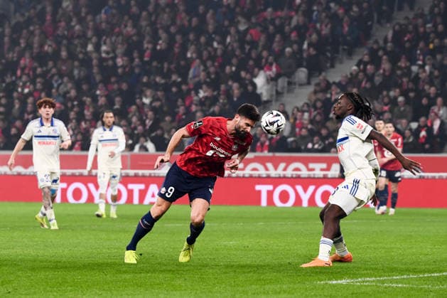 LOSC Lille v RC Strasbourg Alsace - Ligue 1 McDonald s 2025 2026 09 Olivier GIROUD (losc) during the Ligue 1 McDonald s match between Lille and Strasbourg at Stade Pierre Mauroy on January 25, 2026 in Lille, France. Lille France  Copyright: xFEPx 776348262