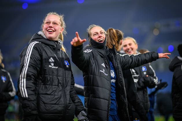 Soccer I Women I Season 2025 2026 I Bundesliga I 15 Matchday I Hamburger SV SGS Essen I 25 01 2026 Larissa Haidner 33, Hamburger SV , Inga Schuldt 1, Hamburger SV Hamburg Volksparkstadion Hamburg Germany Copyright: xLobecax xHenningxRohlfsx