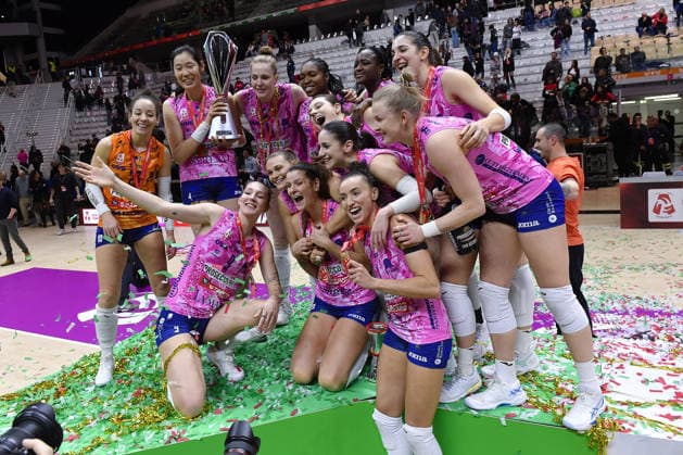 Turin, Italy January 25, 2026 Frecciarossa Women s Final Four Italian Cup 2026, Inalpi Arena Turin Final Prosecco Doc A. Carraro Imoco Conegliano Vs Savino Del Bene Volley: 3-0 in action during 2026 Frecciarossa Final Four Italian Cup, match between Prosecco Doc A. Carraro Imoco Conegliano and Savino Del Bene Volley at Inalpi Arena Turin on January 24, 2026 in Turin, Italy  Copyright: xTonelloxAbozzi IPAxSportx xipa-agency.netx xx IPA_70565645 IPA_Agency_IPA70565645