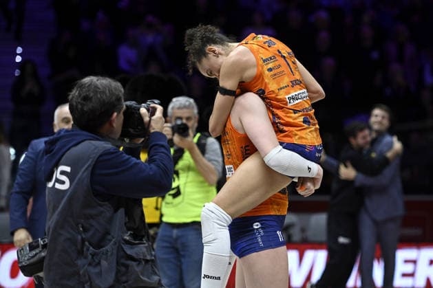 Turin, Italy January 25, 2026 Frecciarossa Women s Final Four Italian Cup 2026, Inalpi Arena Turin Final Prosecco Doc A. Carraro Imoco Conegliano Vs Savino Del Bene Volley: 3-0 in action during 2026 Frecciarossa Final Four Italian Cup, match between Prosecco Doc A. Carraro Imoco Conegliano and Savino Del Bene Volley at Inalpi Arena Turin on January 24, 2026 in Turin, Italy  Copyright: xTonelloxAbozzi IPAxSportx xipa-agency.netx xx IPA_70565856 IPA_Agency_IPA70565856
